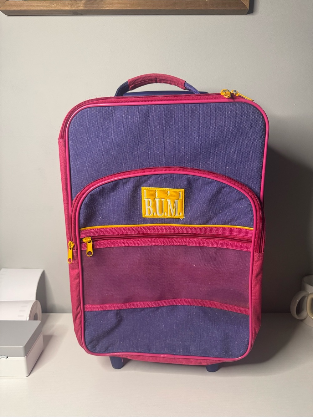 Equipment Kids Purple & Pink Rolling Luggage
